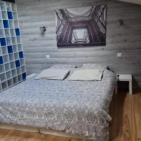 Duplex Atypique 20' De Toulouse شقة Leguevin